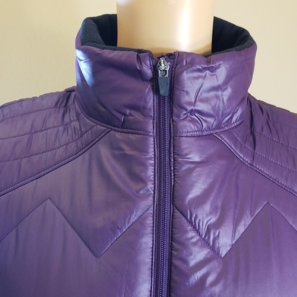 NWOT Ideology Purple Puffer Vest. Size Med. - Picture 6 of 8